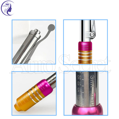 Needle-free hyaluronic acid dermal filler injectable pen with ampoule