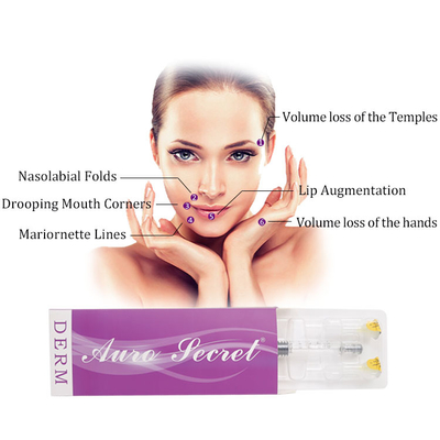 CE approved hyaluronic acid ha gel Face Fullness 1ml 2ml 10ml injectable dermal fillers body injection