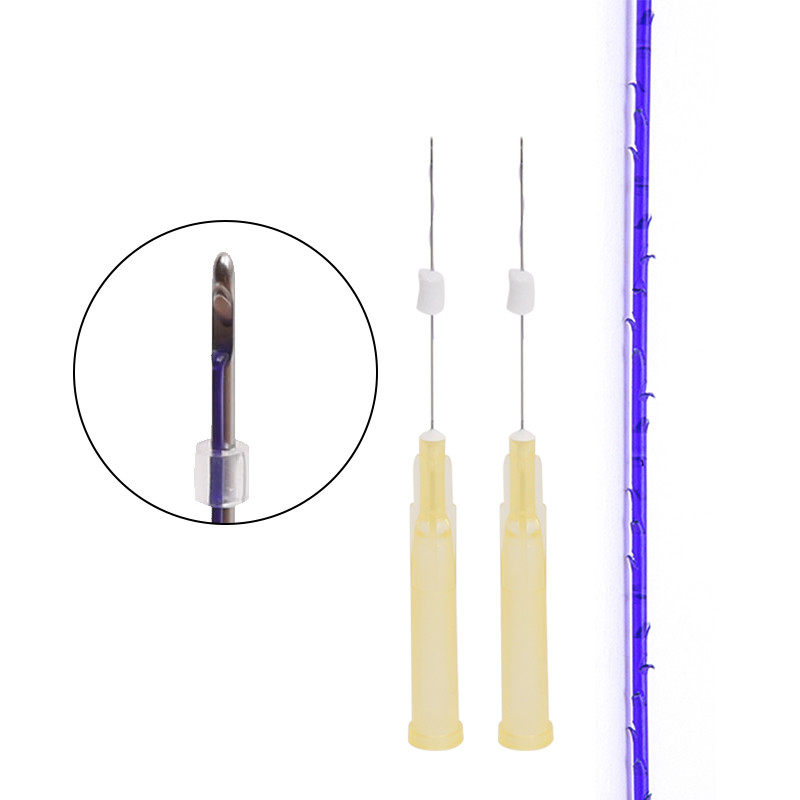Beauty thread facelift face lifting thread blunt needle pdo polydioxanone suture