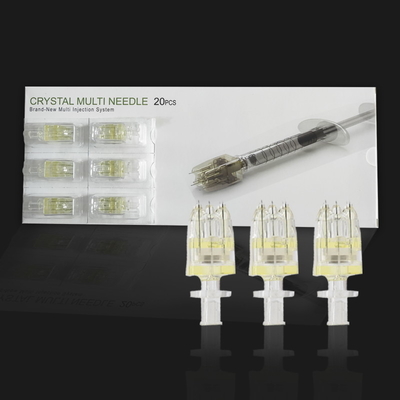2023 korea 32G 1.5mm disposable syringe injector 5 pins crystal multi needle