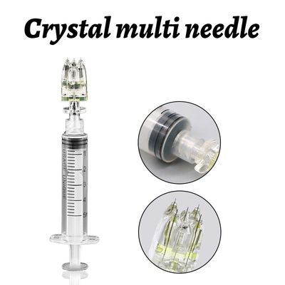 2023 korea 32G 1.5mm disposable syringe injector 5 pins crystal multi needle