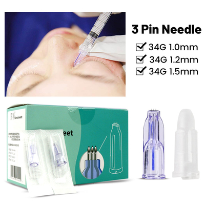beauty mesotherapy Skin Tightening Anti-aging injection 3 pin multi needle