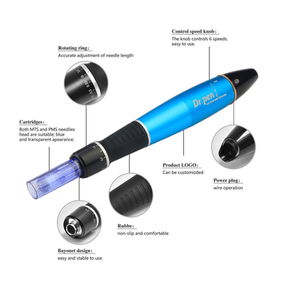 2024 electric derma pen microneedle A1-W A1-C dr pen