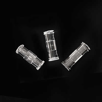 plastic double helix design anti side leakage female luer lock connector