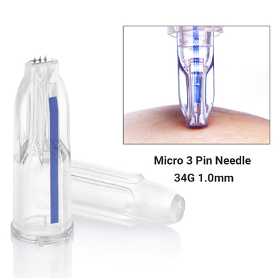 disposable sterile individual package 3 pin multi needle for syringe