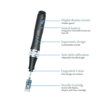 facial rejuvenation whitening anti puffiness microneedling dr m8 derma pen