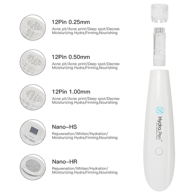 portable electrical microneedle skin rejuvenation 12pin hydra dr pen