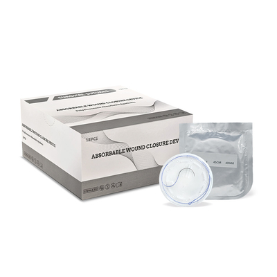 medical sterile absorbable barbed surgical suture with needle