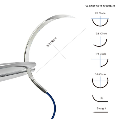 Arbitrary collocation stainless steel needle pdo surgical suture