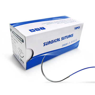foil pouch disposable absorbable monofilament smooth surgical suture