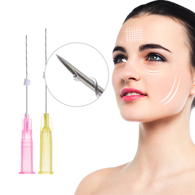 Long effect absorbable face lifting plla mono screw thread
