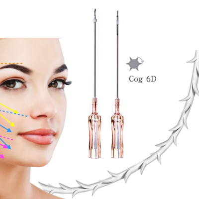 korean plla barbed cog 6d thread for face and body