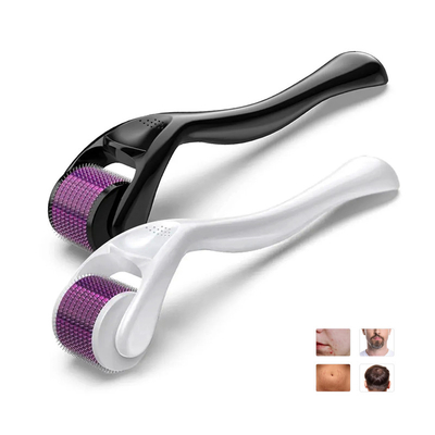 titanium 0.25mm micro needle derma roller for hair regrowth