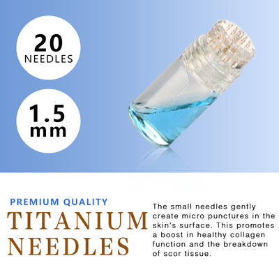 5ml glass vial skin rejuvenation revives the skin cells hydra needle