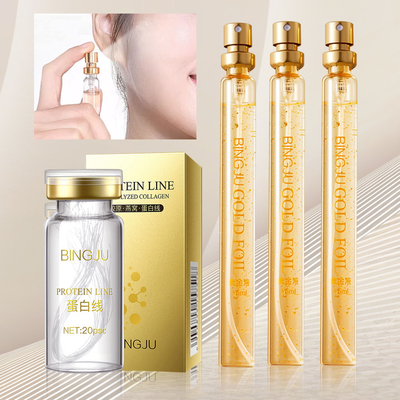 Skin Rejuvenation gold absorbable collagen threads set