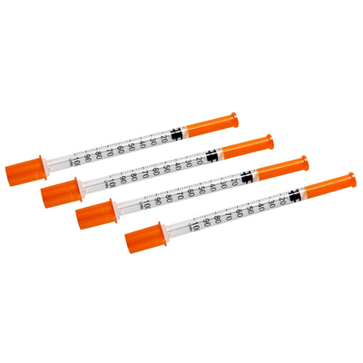 Anti coring Technology 1ml 40 unit 100 unit insulin syringe