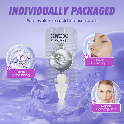 ODM OEM hydrating firming facial pure hyaluronic acid serum for face