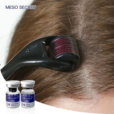 sterile microneedling therapy hair growth exosome skin booster