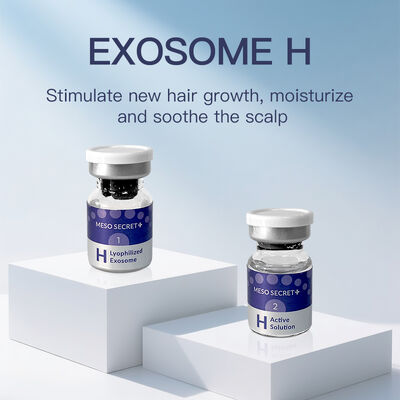 sterile microneedling therapy hair growth exosome skin booster