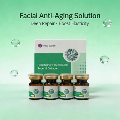 Recombinant Humanized Type III Collagen Freeze Dried Powder Cosmetic Raw Material Wholesale Supply For Skin Care