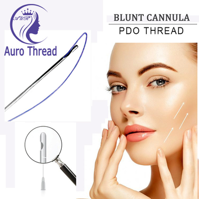 Beauty injection absorbable suture barbed antiaging pdo thread Cog 6D 19G face lift