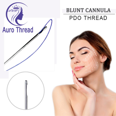 Beauty injection absorbable suture barbed antiaging pdo thread Cog 6D 19G face lift