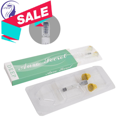 Mesotherapy Sterile Cross linked Injectable Hyaluronic Acid Dermal Filler 1ml 2ml 5ml 10ml