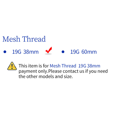 Beauty mesh thread facelifting suture thread disposable thread lifting needle with needle