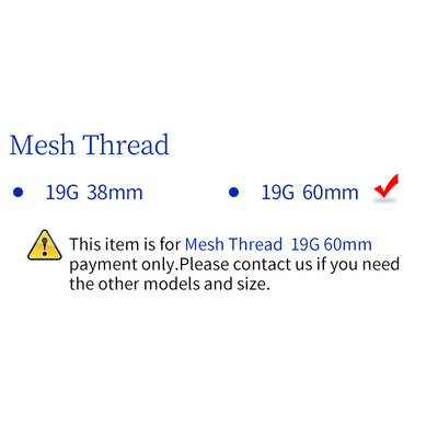 Beauty mesh thread facelifting suture thread disposable thread lifting needle with needle