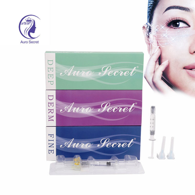 Cheap Injectable Dermal Filler 2ml Hyaluronic Acid Cosmetic Lip Cheek Breast Buttock Injection