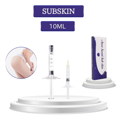 Subskin 10ml face lip deep remove wrinkles buttock enhancement injection hyaluronic acid filler use blunt needle