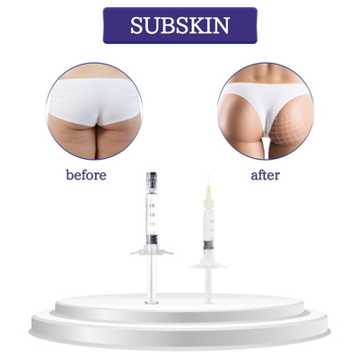 Subskin 10ml face lip deep remove wrinkles buttock enhancement injection hyaluronic acid filler use blunt needle