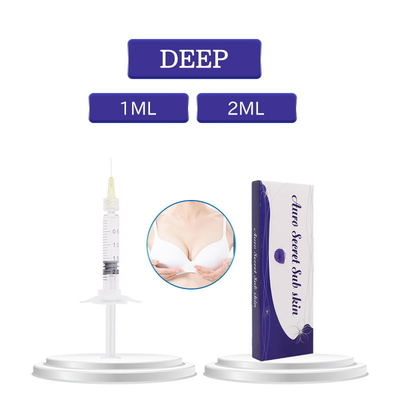 High quality derma deep 2ml gel lip mouth lines facial wrinkles buttock hyaluronic acid lido injections acid filler