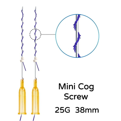 Big Sale Wholesale All Types Wrinkle Remover Of Pdo Thread Lift Cog Threads 27g Pdo Mini Cog Screw