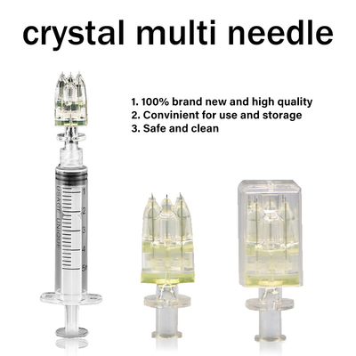 2022 New hot selling Mesotherapy Adjustable 5 Pin Pain Relief Crystal Multi Needle For Prp