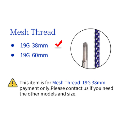 Factory Sale Wholesale Price Mesh Thread 19G mesh Thread For Nasolabial Folds Deep Wrinkles