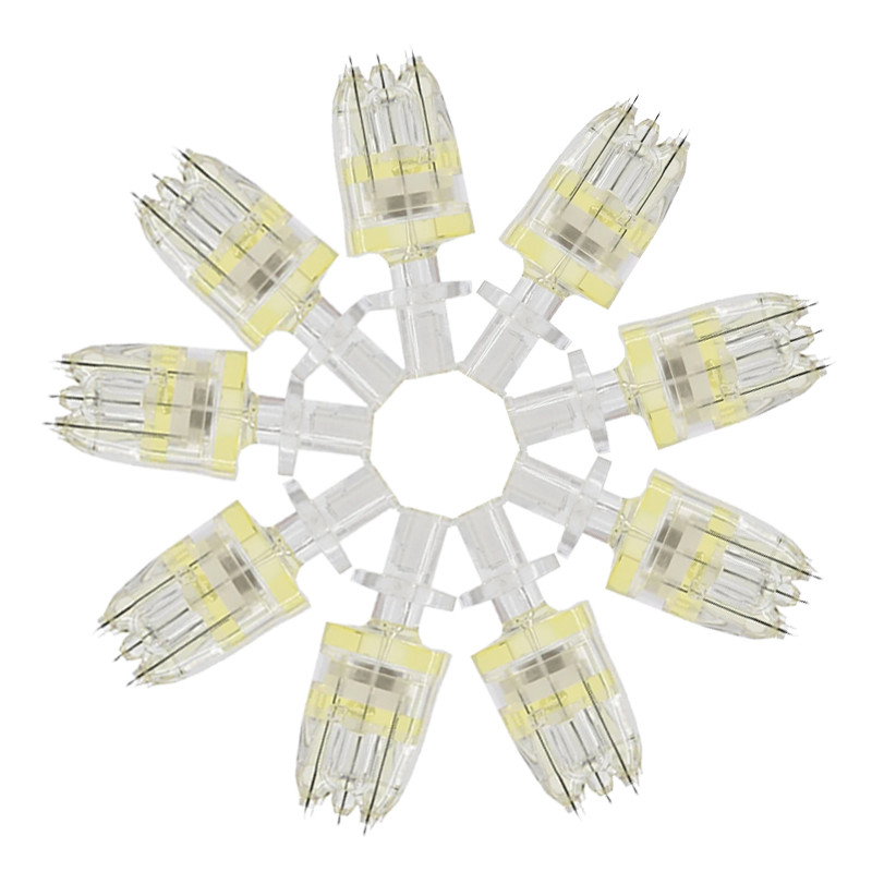 2023 korea 32G 1.5mm disposable syringe injector 5 pins crystal multi needle