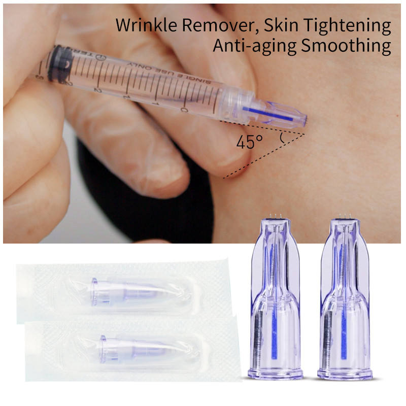 disposable sterile individual package 3 pin multi needle for syringe
