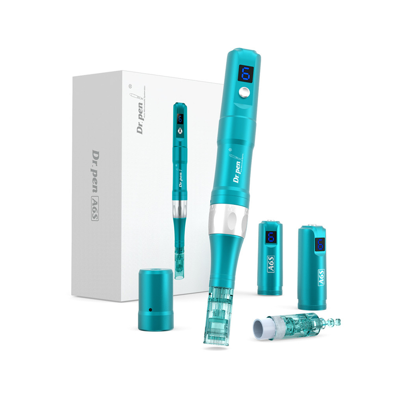 skin beauty acne scar 6 speed adjustments a6s derma pen with 16pin