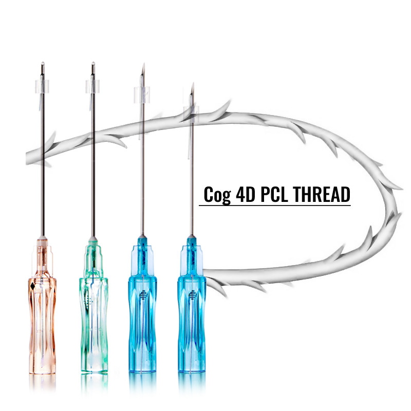 wholesale absorbable v lifting 4d plla thread lifting