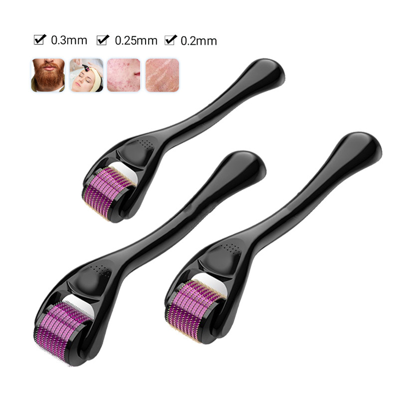 wholesale microneedle 540needles derma roller for beard growth