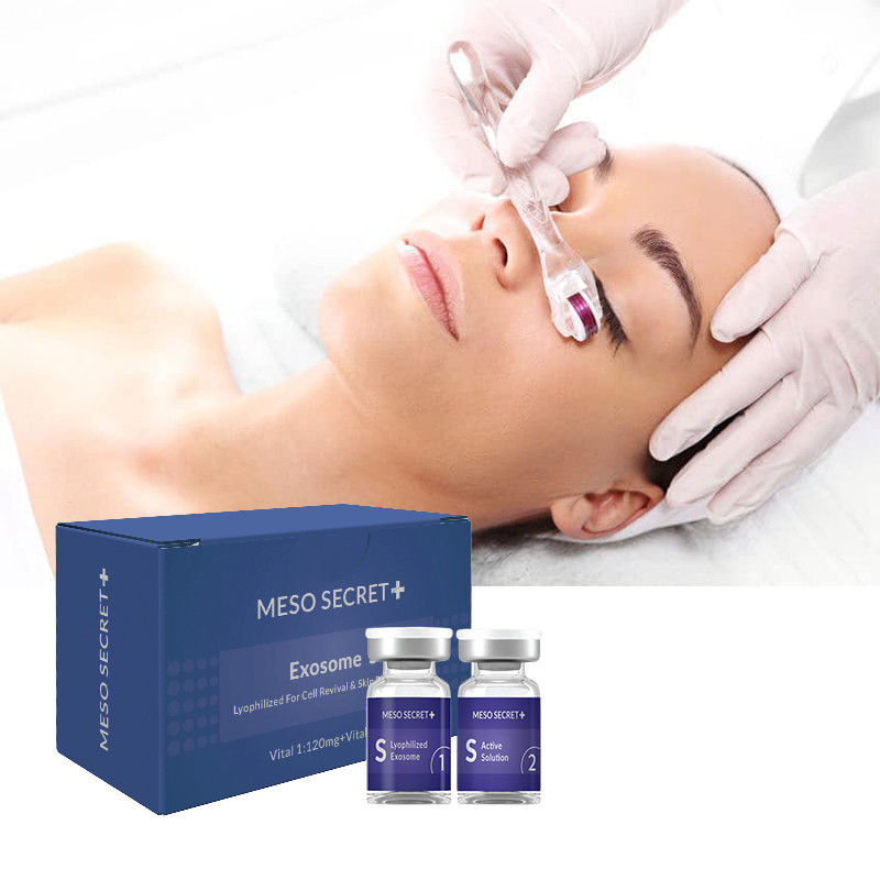 Korea pdrn face lift Exosome derma roller microneedling home use