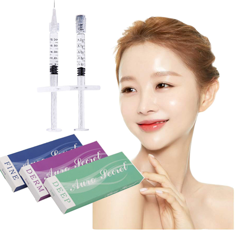 Medical grade CE injection of filler in the forehead 50 ml eye wrinkle dermal lip filler for face korean hyaluronic acid