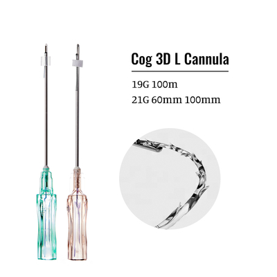 medical absorbable face lifting barbed cog 3d pcl thread